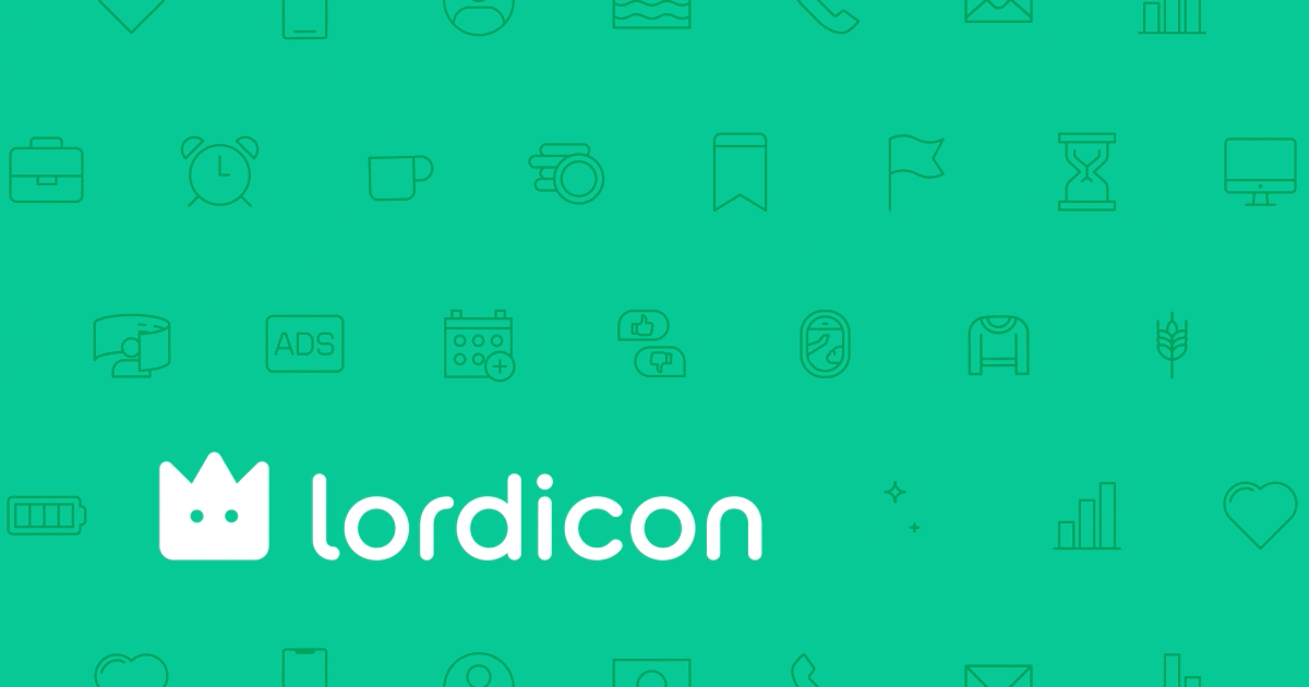Lordicon Animations